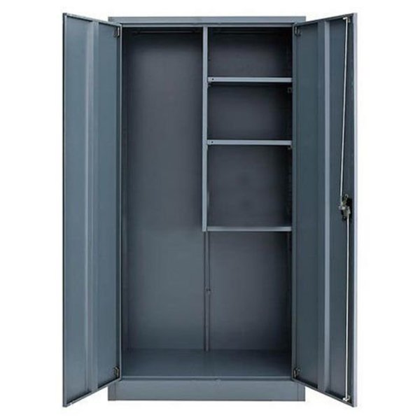 Global Industrial Unassembled Janitorial Cabinet, 36x18x72, Gray 269902GY